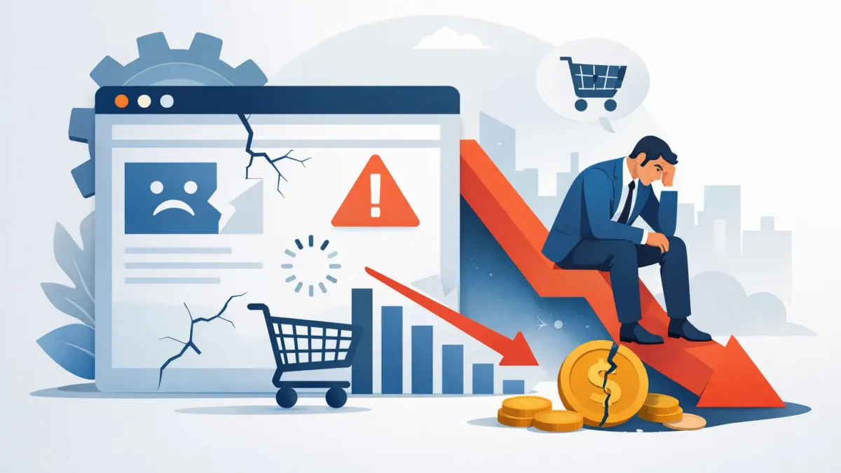 Can Website Problems Hurt Sales? Yes