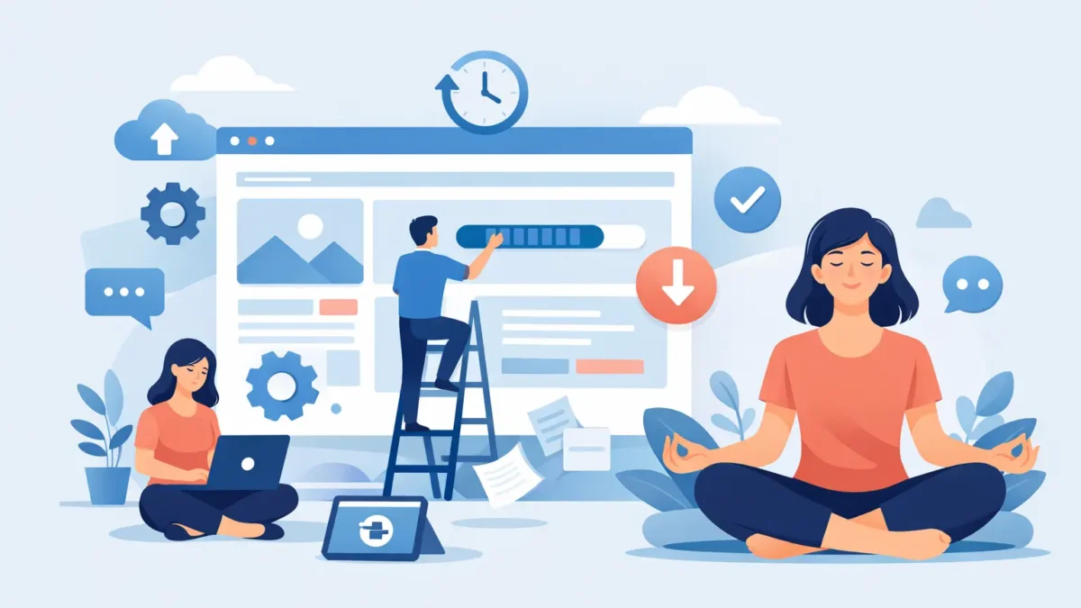 How to Keep Website Updated Without the Stress