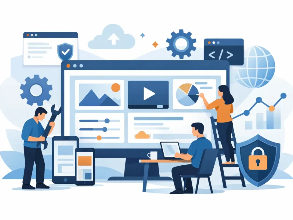 What a Website Management Service Covers