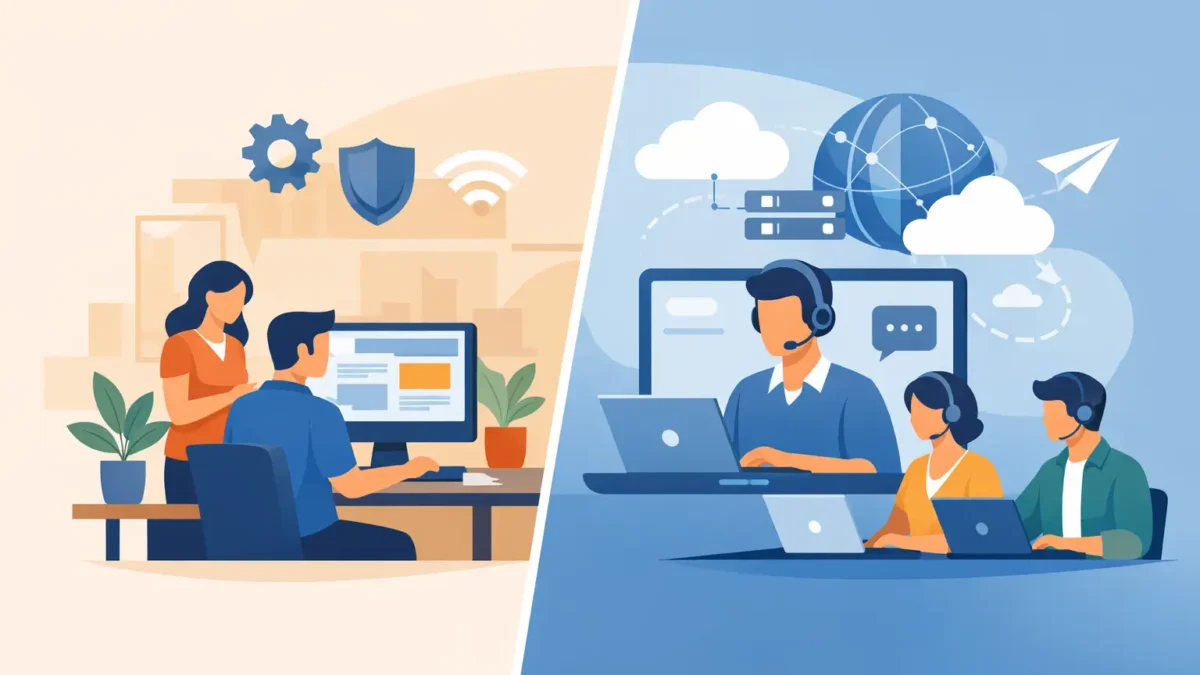 In House or Outsourced Web Support for SMEs