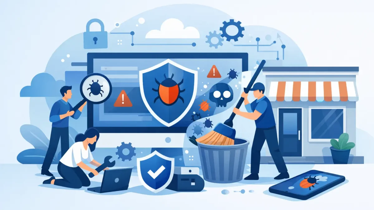 A Malware Cleanup Example for Small Businesses