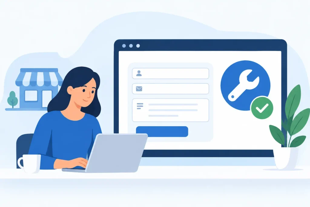 Contact Form Repair for Small Business Websites