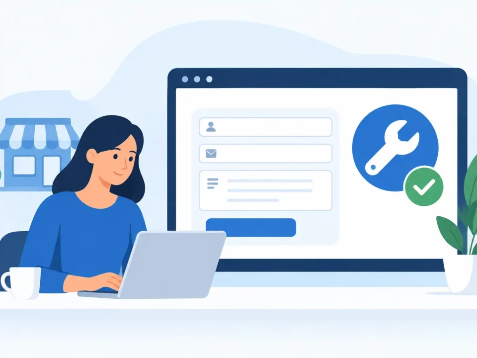 Contact Form Repair for Small Business Websites